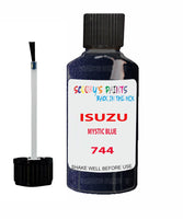 Touch Up Paint For ISUZU ISUZU ( OTHERS ) MYSTIC BLUE Code 744 Scratch Repair