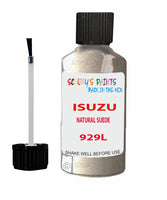 Touch Up Paint For ISUZU ISUZU ( OTHERS ) NATURAL SUEDE Code 929L Scratch Repair