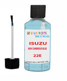 Touch Up Paint For ISUZU ISUZU ( OTHERS ) NEW CAMBRIDGE BLUE Code 22E Scratch Repair