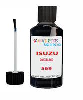 Touch Up Paint For ISUZU D-MAX ONYX BLACK Code 569 Scratch Repair