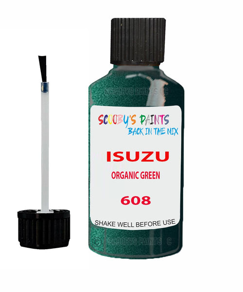 Touch Up Paint For ISUZU PANTHER ORGANIC GREEN Code 608 Scratch Repair
