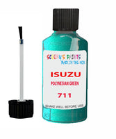 Touch Up Paint For ISUZU ISUZU ( OTHERS ) POLYNESIAN GREEN Code 711 Scratch Repair