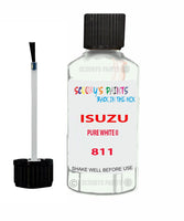 Touch Up Paint For ISUZU TFR PURE WHITE II Code 811 Scratch Repair