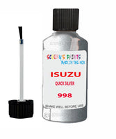 Touch Up Paint For ISUZU TFS QUICK SILVER Code 998 Scratch Repair
