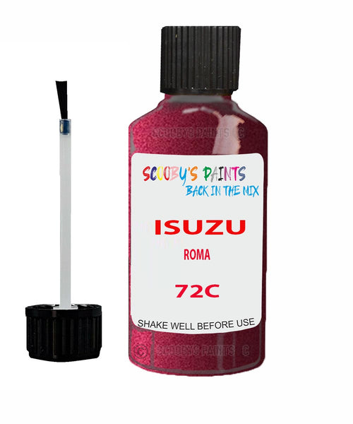 Touch Up Paint For ISUZU ISUZU ( OTHERS ) ROMA Code 72C Scratch Repair