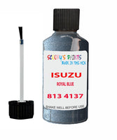 Touch Up Paint For ISUZU JJ ROYAL BLUE Code 813 4137 Scratch Repair