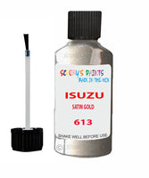 Touch Up Paint For ISUZU TROOPER SATIN GOLD Code 613 Scratch Repair