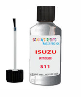 Touch Up Paint For ISUZU ISUZU ( OTHERS ) SATIN SILVER Code S11 Scratch Repair