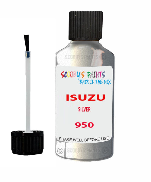 Touch Up Paint For ISUZU D-MAX SILVER Code 950 Scratch Repair