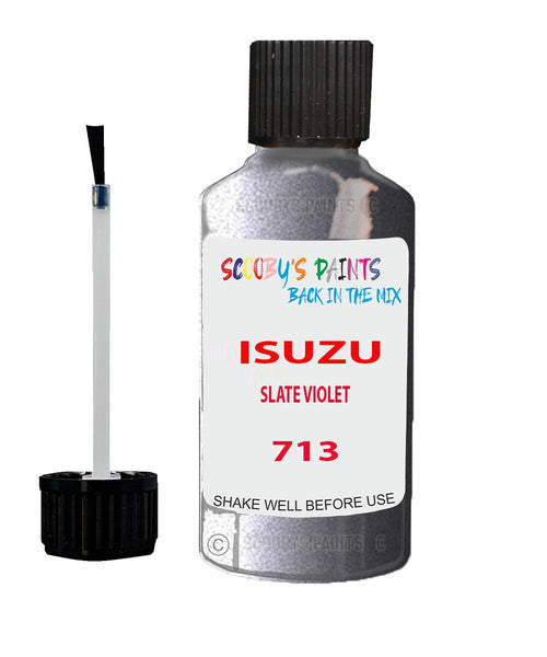 Touch Up Paint For ISUZU PICK UP TRUCK SLATE VIOLET Code 713 Scratch Repair