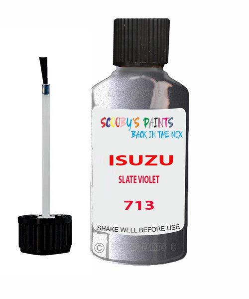 Touch Up Paint For ISUZU ISUZU ( OTHERS ) SLATE VIOLET Code 713 Scratch Repair