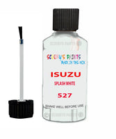 Touch Up Paint For ISUZU TFS SPLASH WHITE Code 527 Scratch Repair