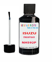 Touch Up Paint For ISUZU ISUZU ( OTHERS ) STARLIGHT BLACK Code NH592P Scratch Repair