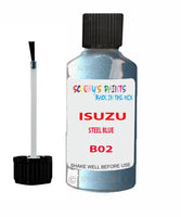 Touch Up Paint For ISUZU PICK UP TRUCK STEEL BLUE Code B02 Scratch Repair