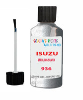 Touch Up Paint For ISUZU D-MAX STERLING SILVER Code 936 Scratch Repair