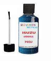 Touch Up Paint For ISUZU ISUZU ( OTHERS ) SUPERIOR BLUE Code 703J Scratch Repair