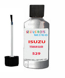 Touch Up Paint For ISUZU MU-X TITANIUM SILVER Code 529 Scratch Repair