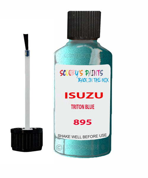 Touch Up Paint For ISUZU HIGHLANDER TRITON BLUE Code 895 Scratch Repair