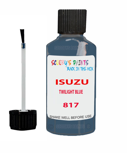 Touch Up Paint For ISUZU ISUZU ( OTHERS ) TWILIGHT BLUE Code 817 Scratch Repair