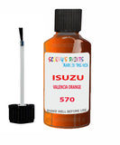 Touch Up Paint For ISUZU D-MAX VALENCIA ORANGE Code 570 Scratch Repair