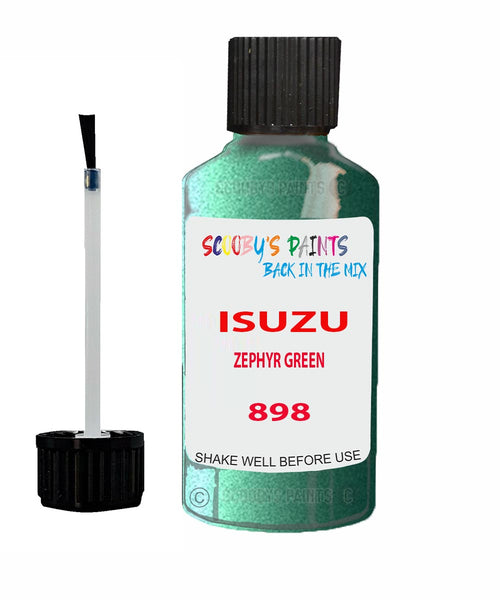 Touch Up Paint For ISUZU RODEO ZEPHYR GREEN Code 898 Scratch Repair
