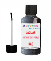 Car Paint Jaguar F-Type Amethyst Grey-Purple Kab Scratch Stone Chip Kit