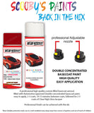 jaguar f type salsa red aerosol spray car paint clear lacquer 1ba