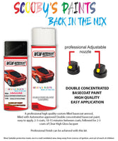 jaguar xf santorini ultimate black aerosol spray car paint clear lacquer 2103