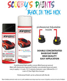 jaguar f pace santorini ultimate black aerosol spray car paint clear lacquer 2103