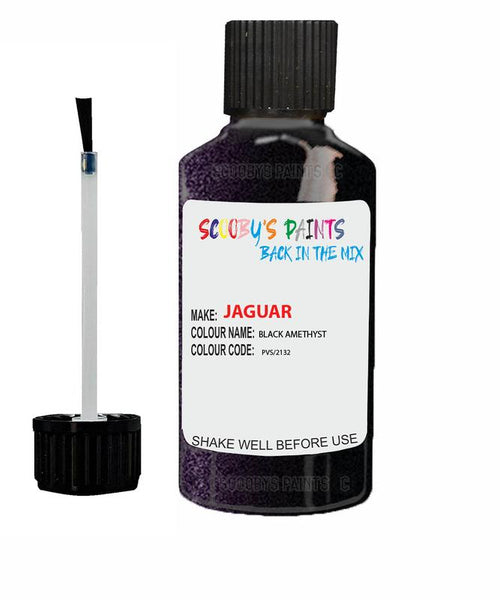 jaguar xj black amethyst code pvs touch up paint 2012 2015 Scratch Stone Chip Repair 