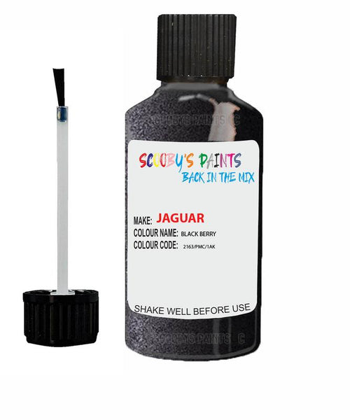 jaguar xfr black berry code 2163 touch up paint 2015 2016 Scratch Stone Chip Repair 