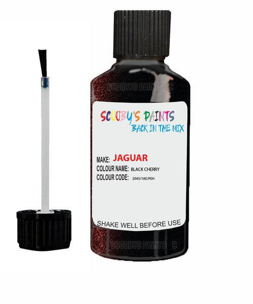 jaguar xj black cherry code 2045 touch up paint 2005 2017 Scratch Stone Chip Repair 