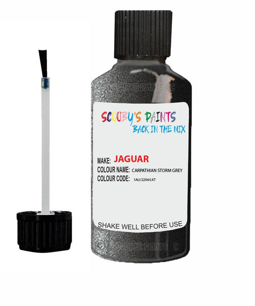 jaguar xfr carpathian storm grey code 2204 touch up paint 2016 2021 Scratch Stone Chip Repair 