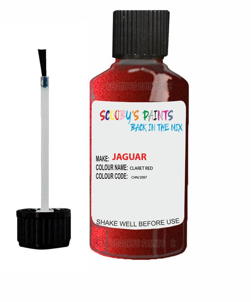 jaguar xf claret red code chn touch up paint 2010 2013 Scratch Stone Chip Repair 