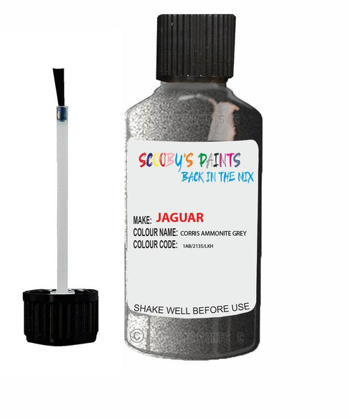 jaguar xj corris ammonite grey code 2136 touch up paint 2015 2020 Scratch Stone Chip Repair 