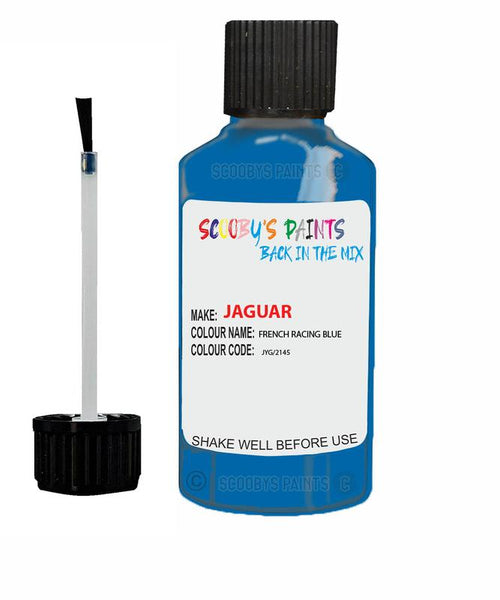 jaguar xfr french racing blue code jyg touch up paint 2012 2015 Scratch Stone Chip Repair 