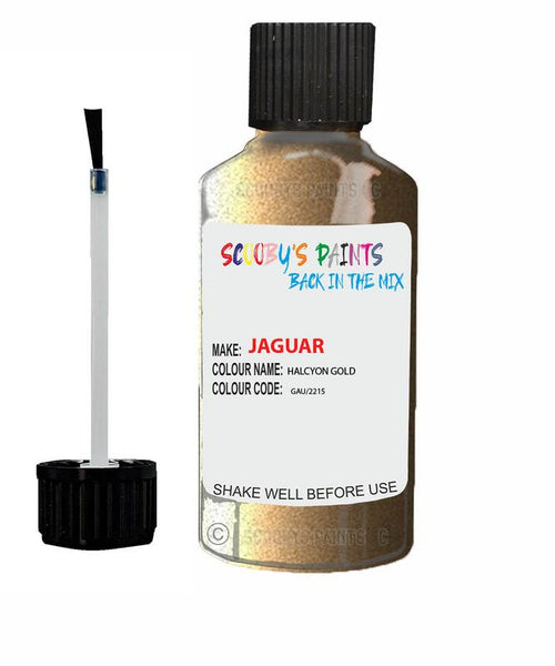 jaguar f pace halcyon gold code gau touch up paint 2016 2017 Scratch Stone Chip Repair 