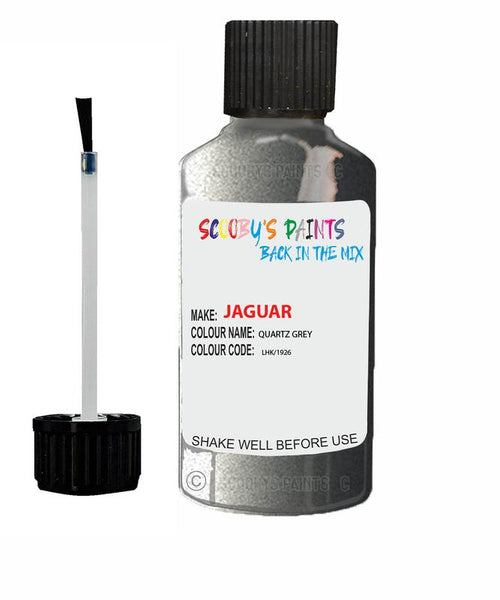 jaguar xj quartz grey code lhk touch up paint 2002 2007 Scratch Stone Chip Repair 