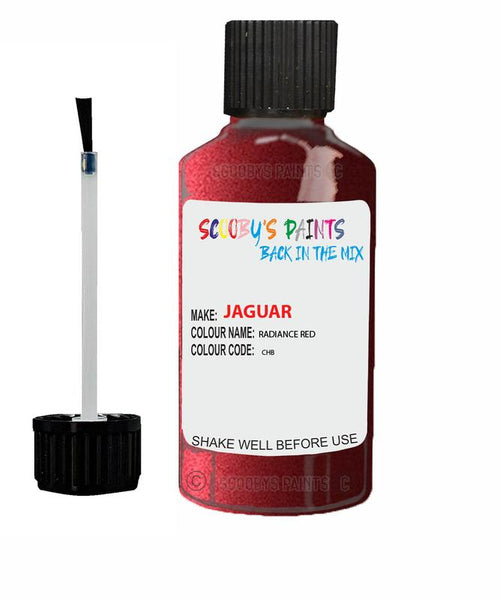 jaguar xj radiance red code chb touch up paint 2003 2009 Scratch Stone Chip Repair 