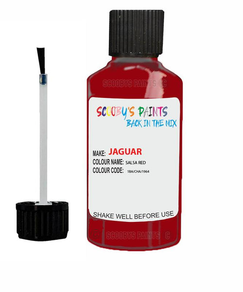 jaguar xf salsa red code 1ba touch up paint 2003 2015 Scratch Stone Chip Repair 