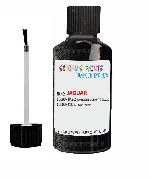 jaguar xj santorini ultimate black code 2103 touch up paint 2008 2021 Scratch Stone Chip Repair 