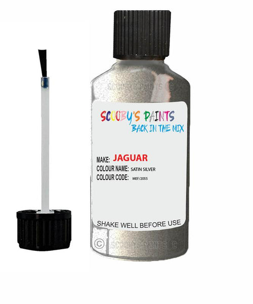 jaguar xj satin silver code mef touch up paint 2004 2006 Scratch Stone Chip Repair 