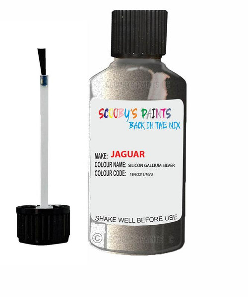 jaguar xj silicon gallium silver code 2213 touch up paint 2016 2021 Scratch Stone Chip Repair 