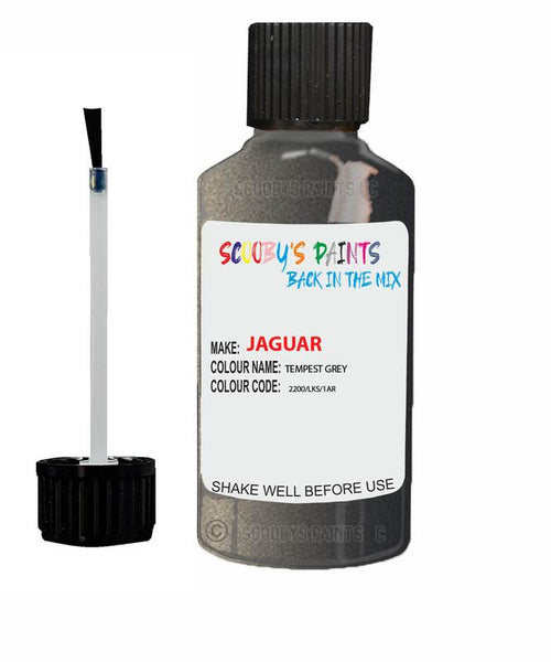 jaguar xe tempest grey code 2200 touch up paint 2016 2018 Scratch Stone Chip Repair 