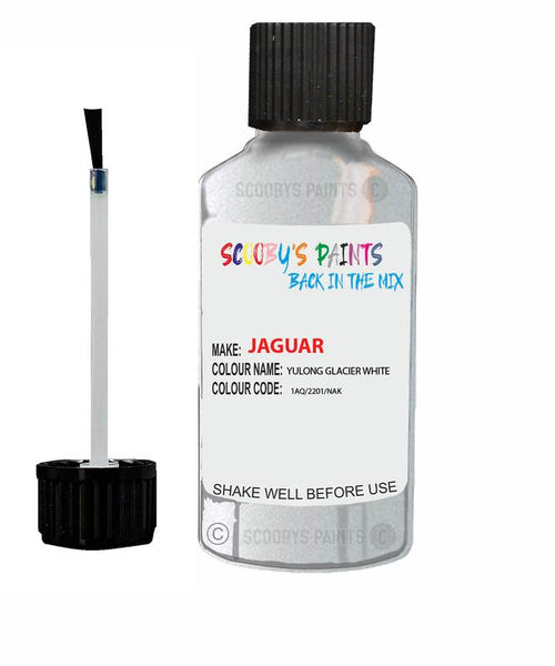 jaguar f pace yulong glacier white code 2201 touch up paint 2015 2021 Scratch Stone Chip Repair 