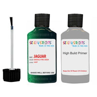 jaguar xj emerald fire green code hhp touch up paint with anti rust primer undercoat