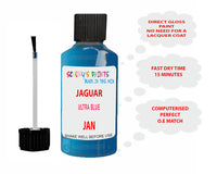 Jaguar F-Pace Ultra Blue Jan paint where to find my paint code