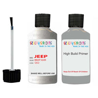 jeep cherokee bright silver qsb wsb psb touch up paint 1998 2011