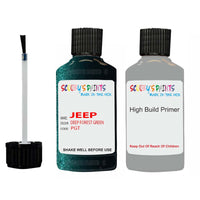 jeep compass deep forest green pgt jgt touch up paint 2010 2021