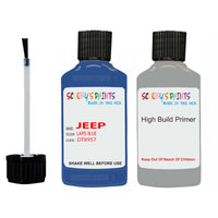 jeep grand cherokee lapis blue dt8957 pc4 touch up paint 1995 1999